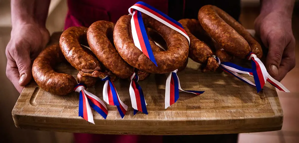 Uzeniny z vlastní výroby Řeznictví Landa