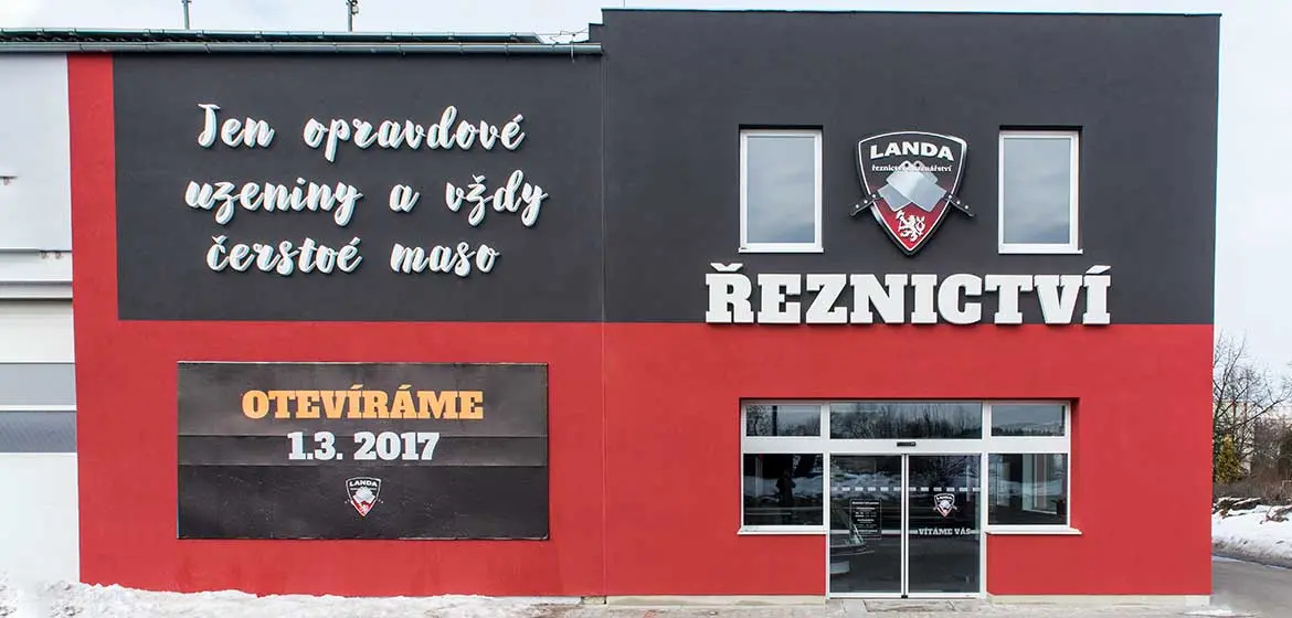Prodejna Řeznictví Landa Česká Lípa